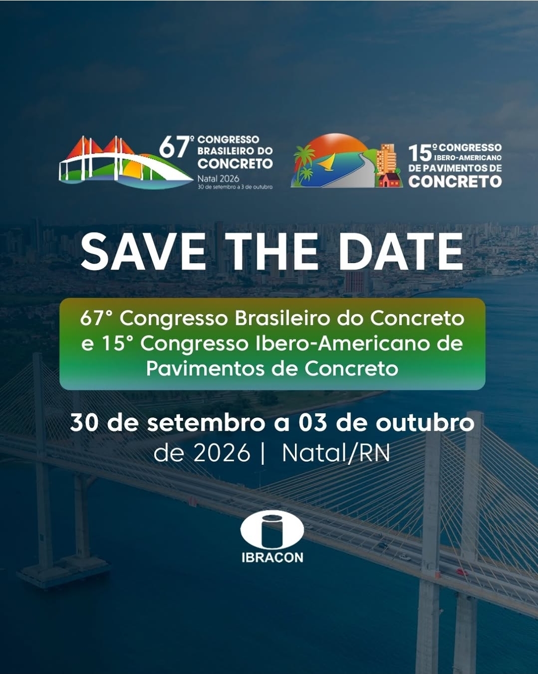 15º Congresso Ibero-Americano de Pavimentos de Concreto